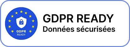 GDPR Ready - Données sécurisées
